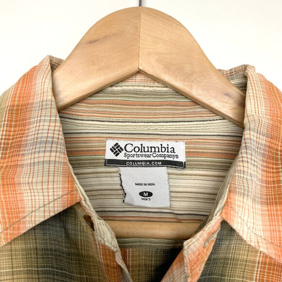 Columbia Lightweight Cotton Plaid Shirt - Picture 3 of 15